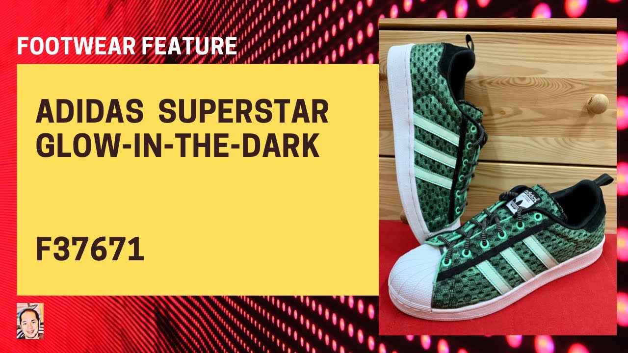 Adidas Superstar GID Glow in the Dark F37671 - YouTube