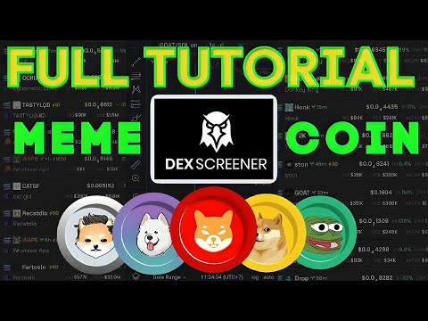 Tutorial Dexscreener Memecoins #memecoin #dexscreener #phantomwallet