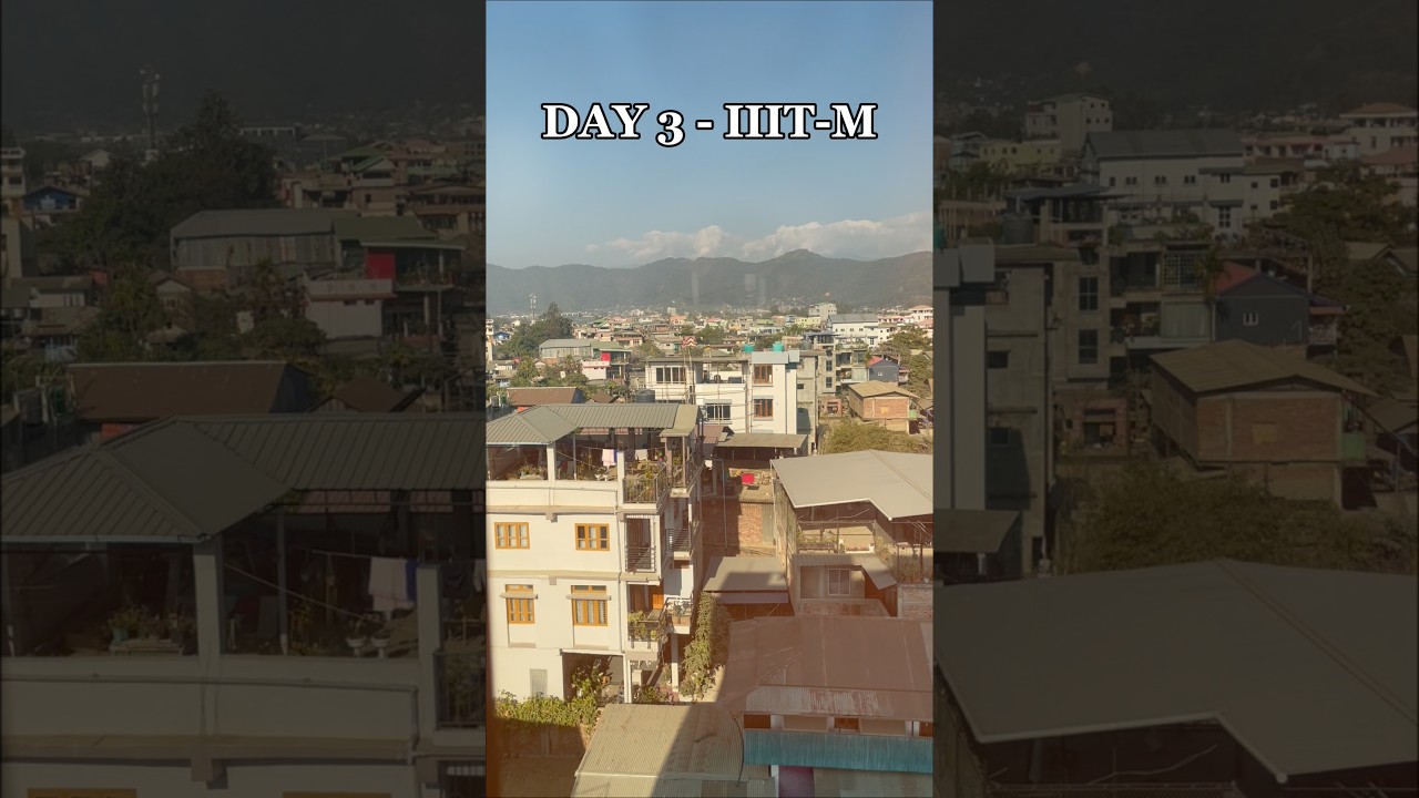 Mini vlog Day - 3 IIIT M (b.tech) Hostel life and Fun 