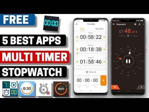 5 Best Free Multi Timer and Stopwatch Apps for Android 2026