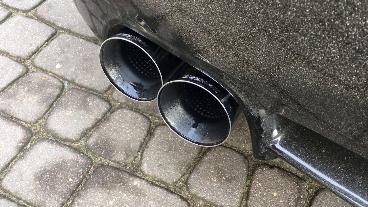 BMW Z4M E85 with Eisenmann Race exhaust 4x83mm