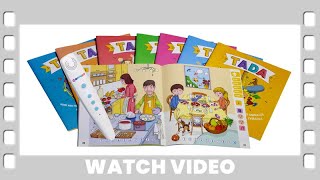 Multilingual Talking Pen with 7 Interactive Activity Books. TADA Geniuso.