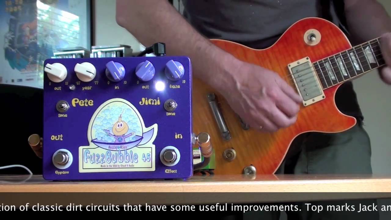 ANALOG ALIEN Fuzz Bubble 45 | Deluxe Guitars