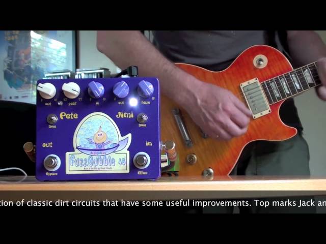 Cloud 9 Audio: Analog Alien FuzzBubble 45 with Les Paul & Bassman