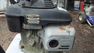 Honda GCV 135 4.5 HP Pressure washer engine #4 Tag # 303I