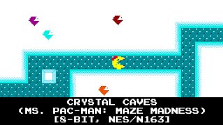 Famitracker Bits - Crystal Caves (Ms. Pac-Man: Maze Madness) [8-bit, NES/N163]