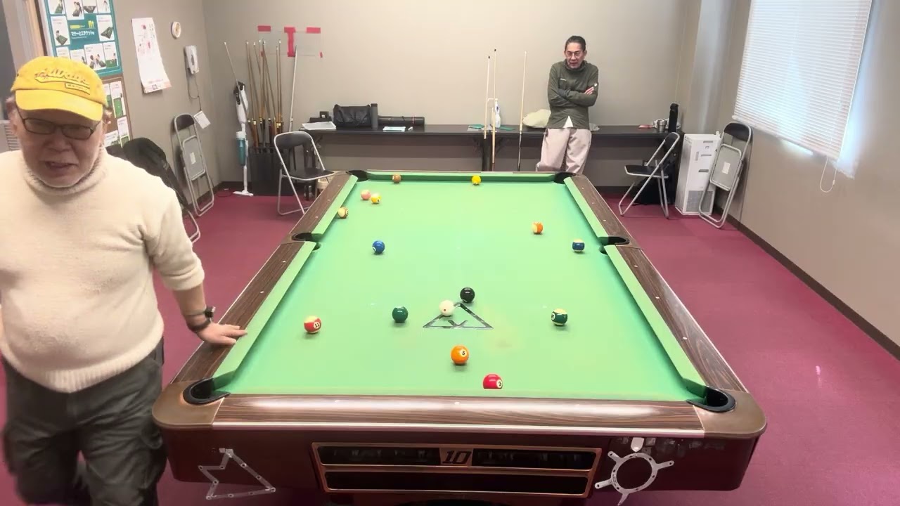 2️⃣1️⃣🎱自分で「お見事」言うたらアカンやろ笑笑、、2月19日