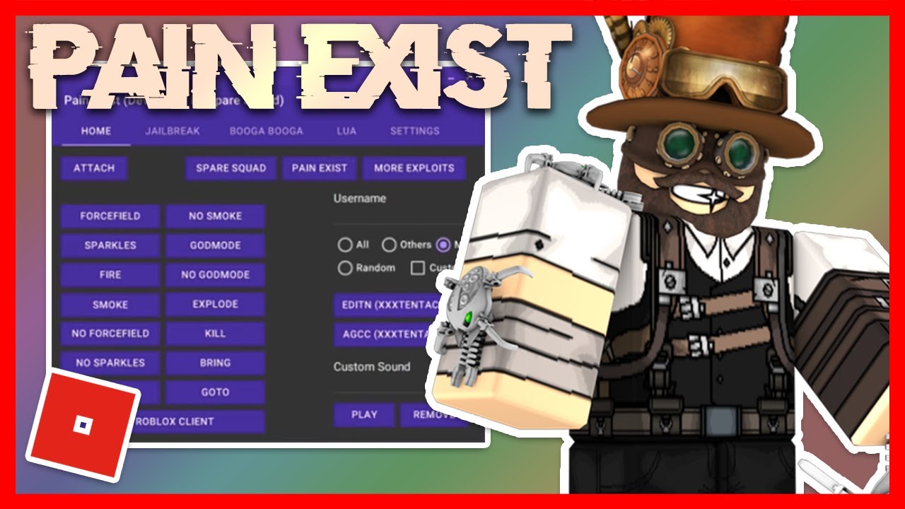 New Roblox Exploit Pain Exist 3 4 Working Unlimited Money Unlimited Ammo And More Youtube - โปร roblox jailbreak hackexploit pain exist 34 ใชไดทกแมพ jailbreak hack more 2018 working