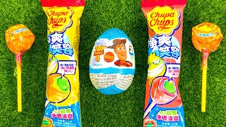 Lollipops Unpacking Asmr Chupa Chups Big Babol & Tongue Painter, Zaini Toy Story 4 Surprise Eggs