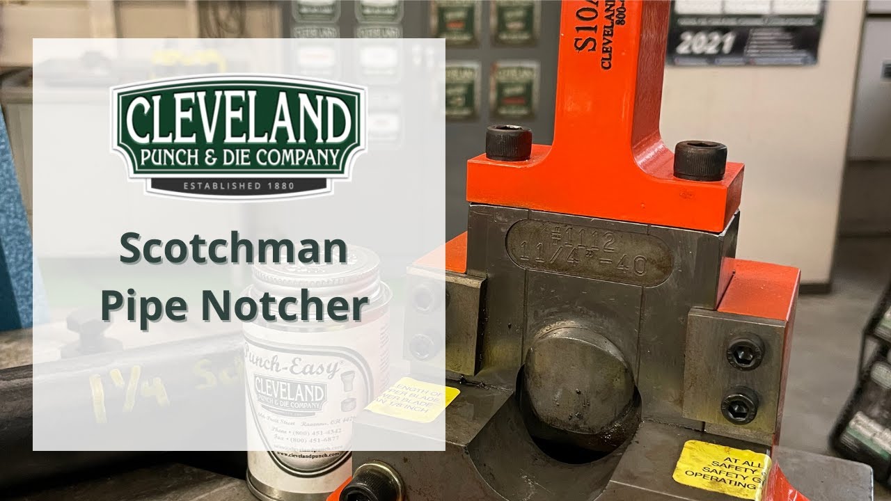 Scotchman Pipe Notcher YouTube