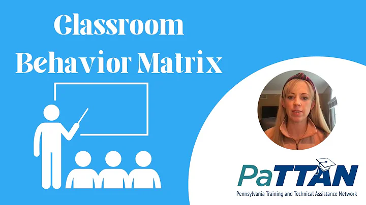 Creating a Classroom Behavior Matrix | Popup Practices