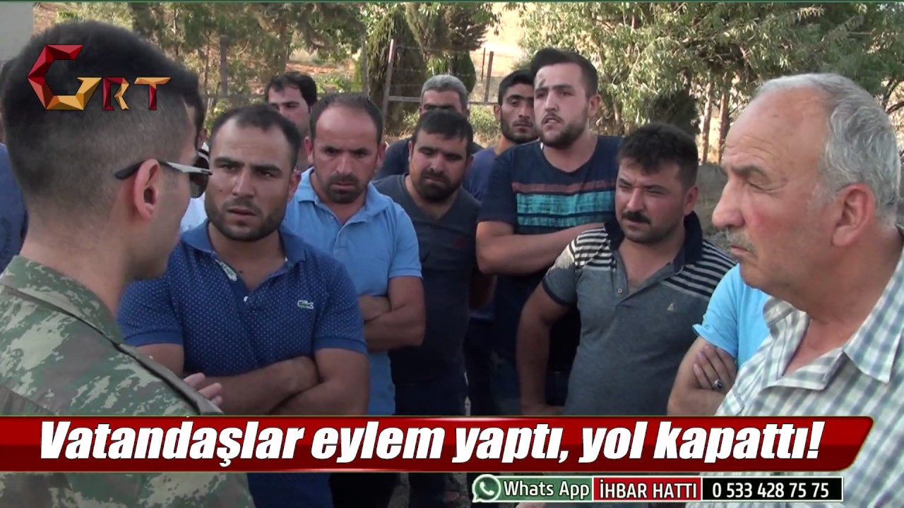 Vatandaşlar eylem yaptı, yol kapattı!