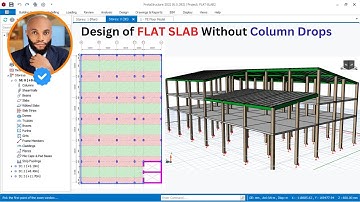 Part 4 - Flat Slab Design Without Column Drop In Protastructure