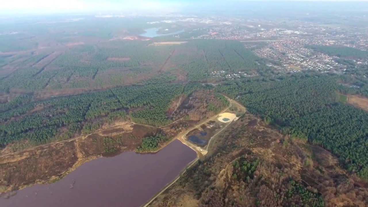 A Flight Over Nationaal Park Hoge Kempen Youtube