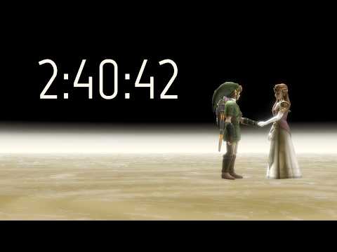 Twilight Princess Any% speedrun in 2:40:42 (world record)