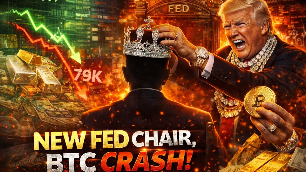 TRUMP PICKS NEXT FED CHAIR, SILVER & GOLD PULL BACK, BITCOIN DIPS BELOW 79K | Market Talk #45