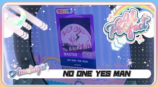 【maimaiでらっくす】NO ONE YES MAN でらっくす譜面 MASTER ALL PERFECT 【直撮り】