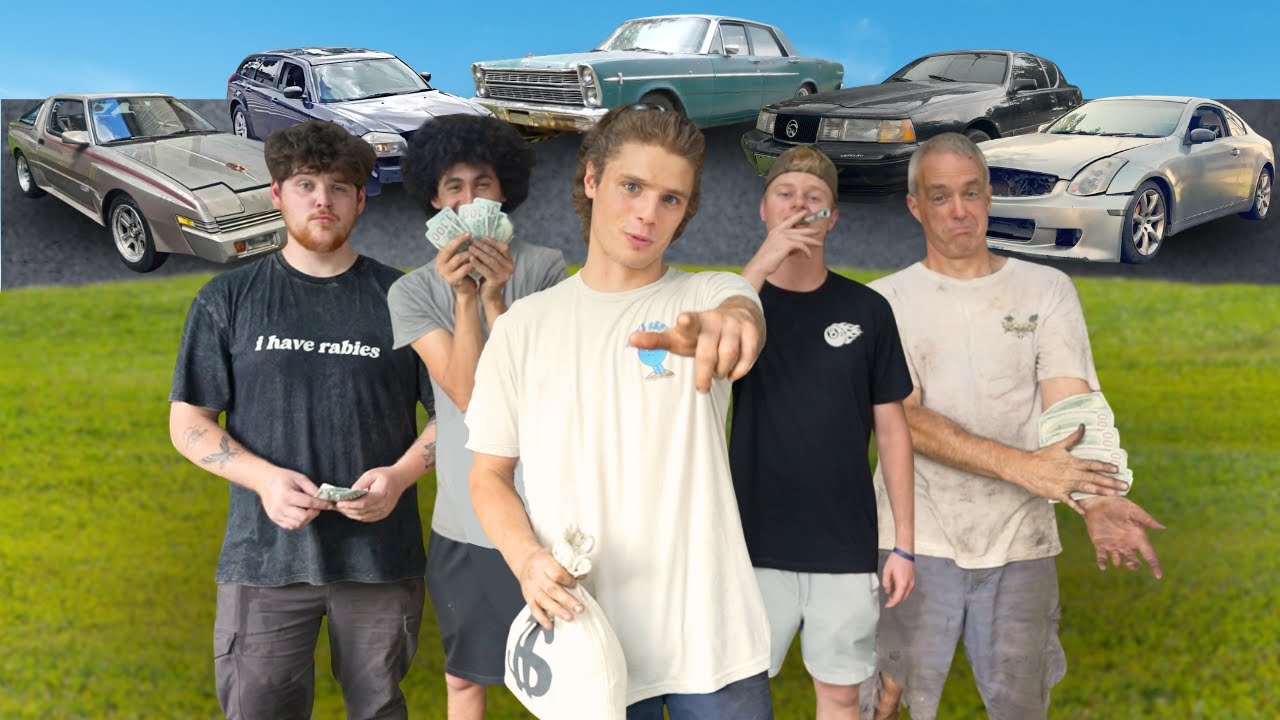 Building FIVE CARS For Under $2500! (Daily Driver Challenge Ep.1)