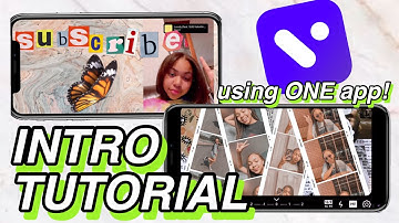 HOW TO MAKE AN AESTHETIC YOUTUBE INTRO ON YOUR IPHONE- FREE! using ONE app|| underrated: VITA app!