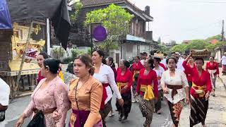 Ngening Eed Karya Pelebon Jro Mangku Pande Wayan Gobyah, Laplapan Ubud Gianyar