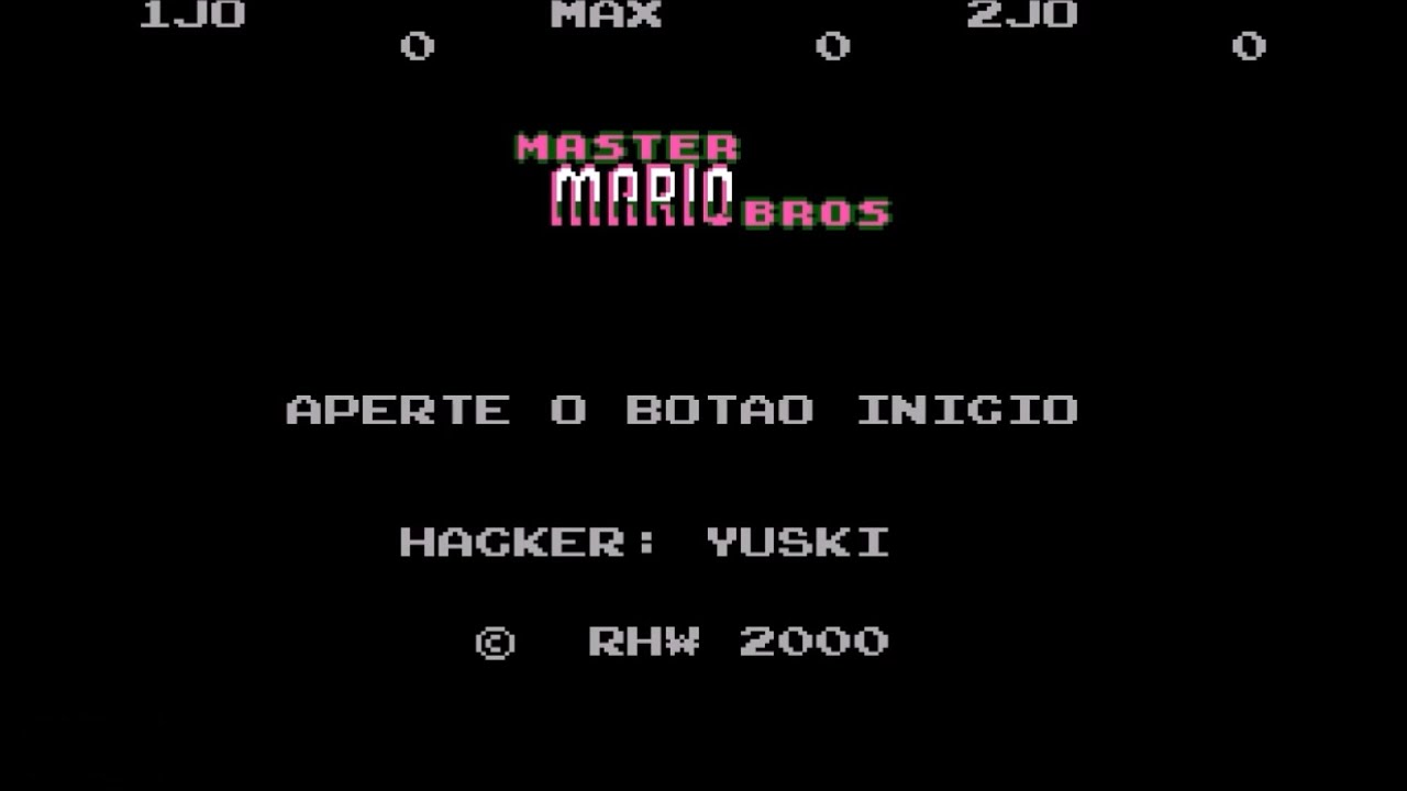 Master Mario Bros (Sega Master System) Prova - YouTube