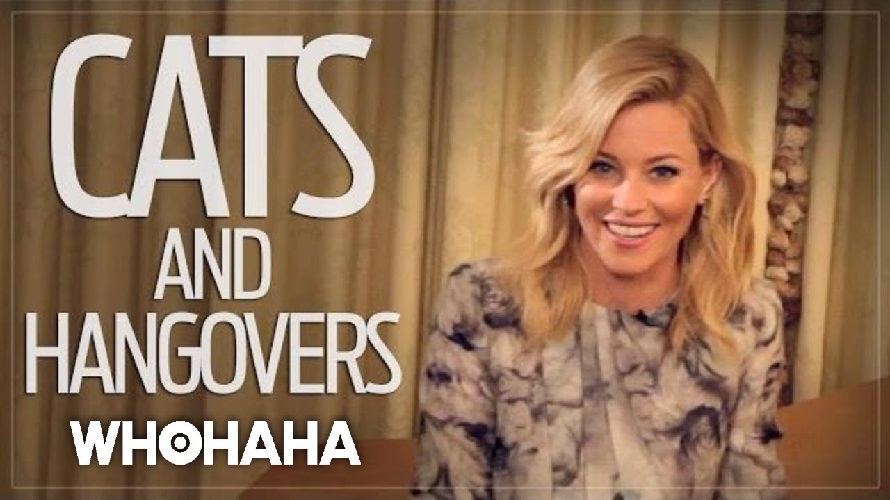 RIQ with Elizabeth Banks | Cats and Hangovers| WHOHAHA