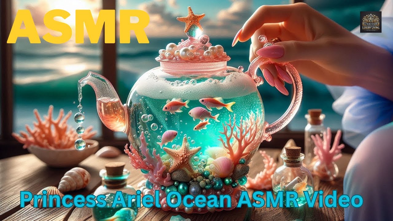 Magical ASMR: Princess-Inspired Tea-Pouring Video