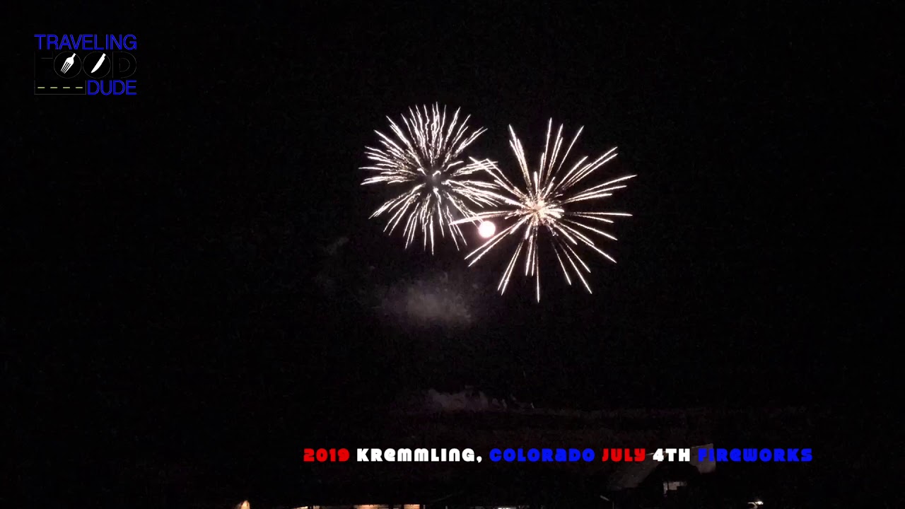July 4th Independence Day Time Lapse Fireworks From The Cliffs of