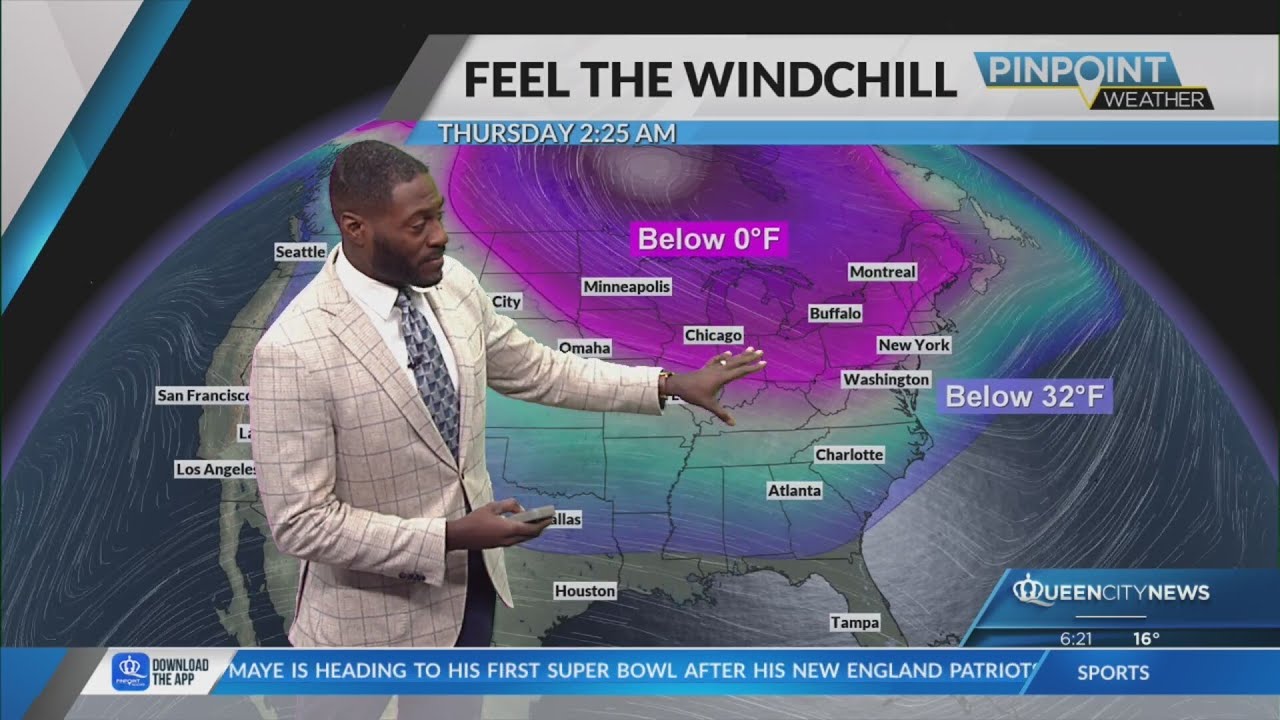 Arctic chill grips Charlotte; cold weather alerts persist