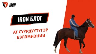 IRON БЛОГ| АТ СҮҮРДҮҮТҮГЭР БЭЛЭМНЭНИИ🏇🏻🏆