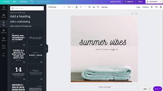 Using Canva to Add Text and Graphics to Your Stock Photos