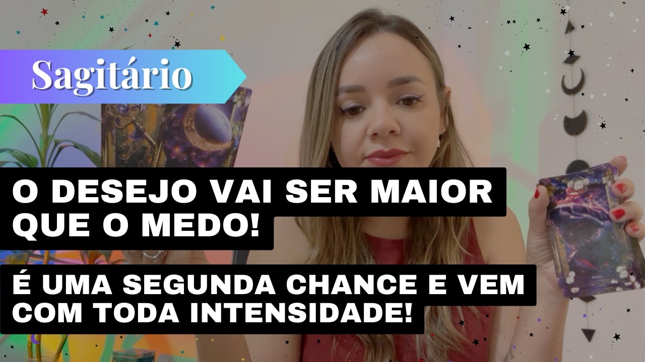 SAGITÁRIO✨MARÇO✨O DESEJO VAI SER MAIOR QUE O MEDO🔥É UMA SEGUNDA CHANCE E VEM COM TODA INTENSIDADE!