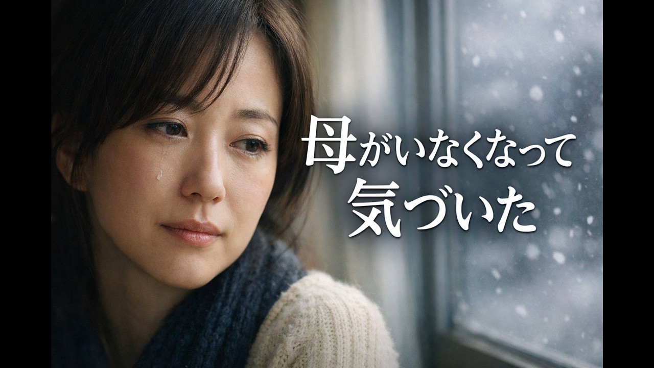 母がいなくなってから気づいたこと