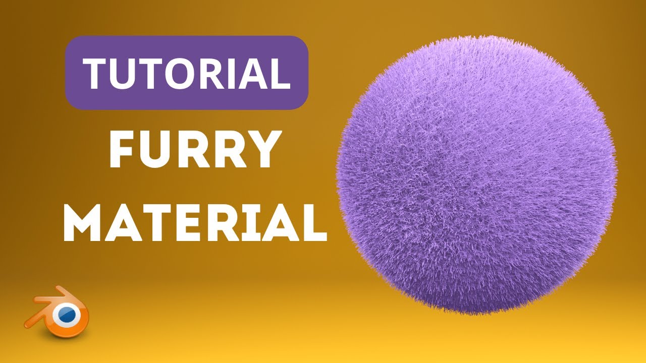 Blender 3.6 Quick Tutorial: Creating Fluffy Furry Material in 1 Minute ...