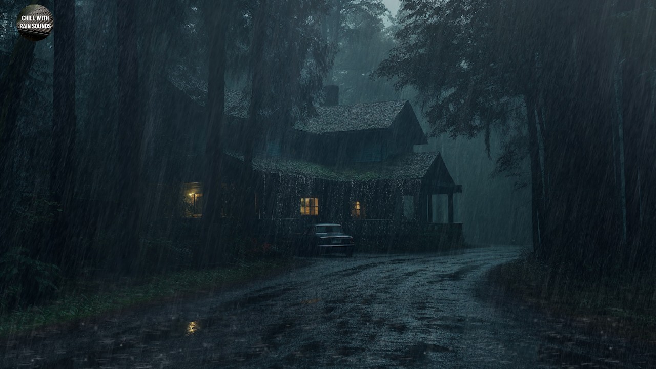 Relax with Heavy Rain in the Forest | Relieve Stress, Focus and Sleep ...