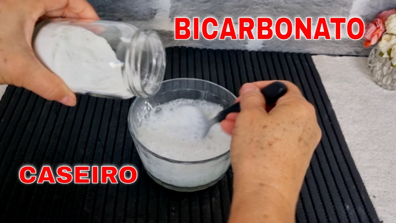 Como Fazer o Bicarbonato Caseiro - YouTube
