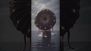 远洋货轮深海巨怪系列14，Ocean freighter deep-sea monster series 14