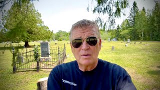 Mysterious Historic Miners Cemetery in the Upper Peninsula , MI. (128)