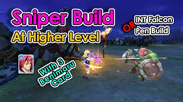 [ROX] Sniper Build At Higher Level. INT falcon or PENETRATION Build | My Progress | King