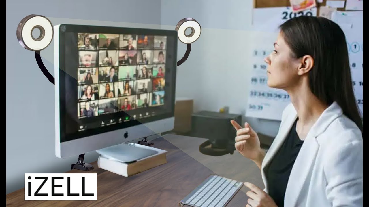 iZell LED Selfie ring-lights ~  a Short Demo