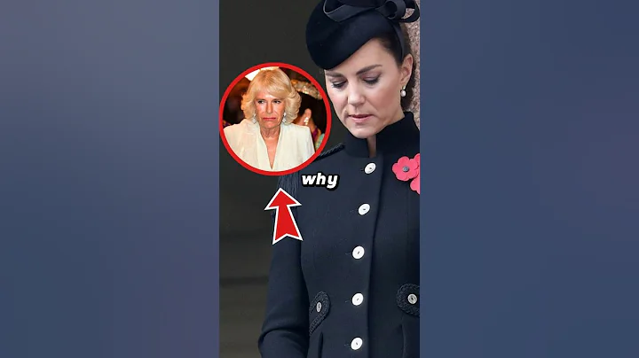 Why Queen Camilla Scolded Catherine During Queen's Funeral #shorts #catherine #kate