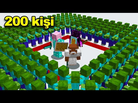 Minecraft'ta İMKANSIZ Sona Kalan KAZANIR!