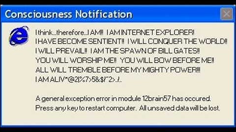 Microsoft Sam Reads Funny Windows Errors (S1EP3)