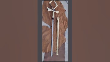 Forging the Legendary Anubis Sword from a Rusty Hook |Epic Transformation #handmade #blacksmith #diy