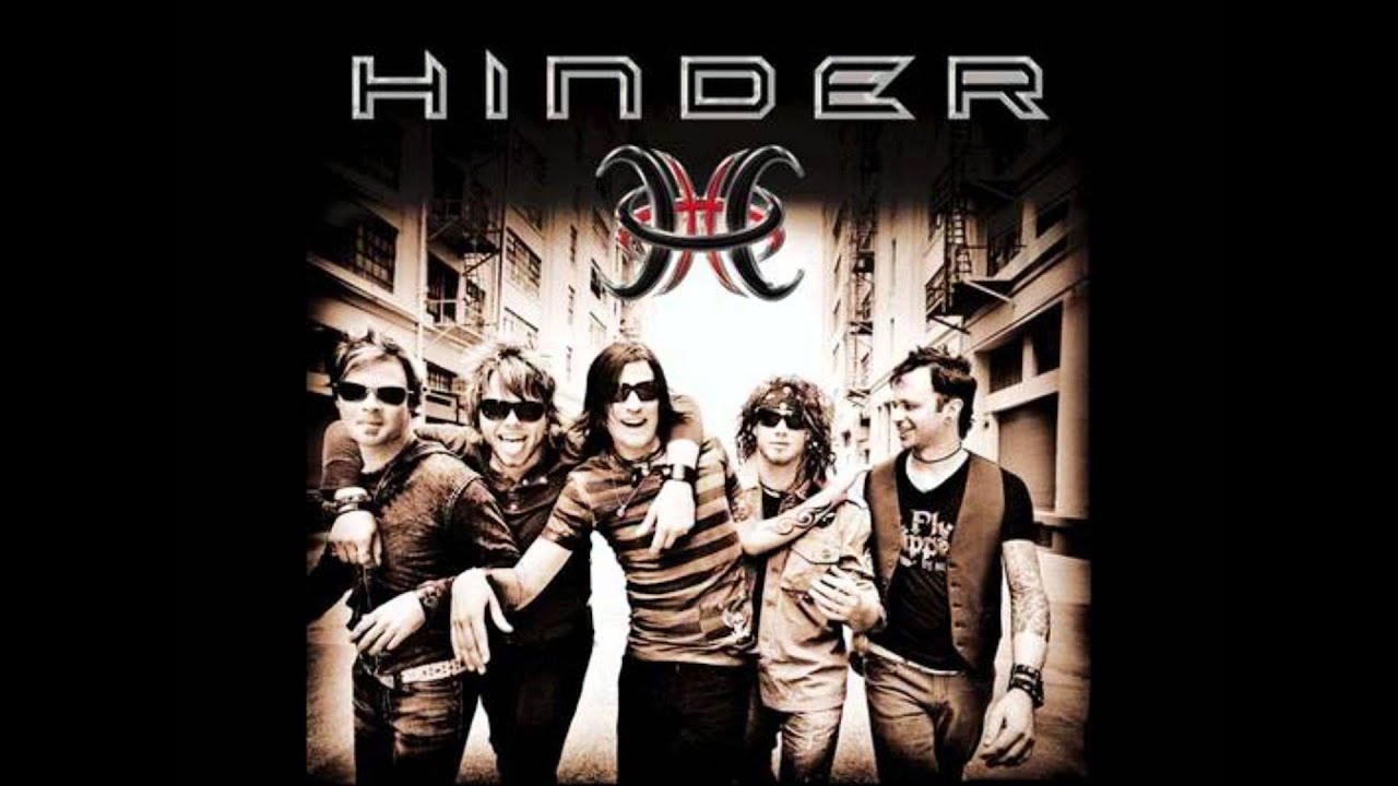 Hinder перевод. Группа hinder. Hinder 2008. Hinder обложка. Hinder логотип.