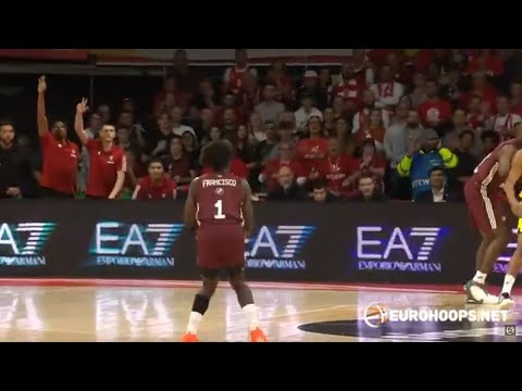 FC Bayern Munich-Alba Berlin 80-68: Sylvain Francisco (17 points, 3 assists)