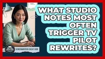 What Studio Notes Most Often Trigger TV Pilot Rewrites? - Screenwriter