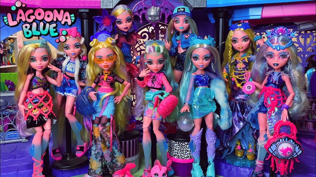 Ranking Monster High G3 Lagoona Blue Dolls!