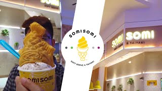 Somi Somi soft serve and Taiyaki - Food Review - Japanese Street food screenshot 4