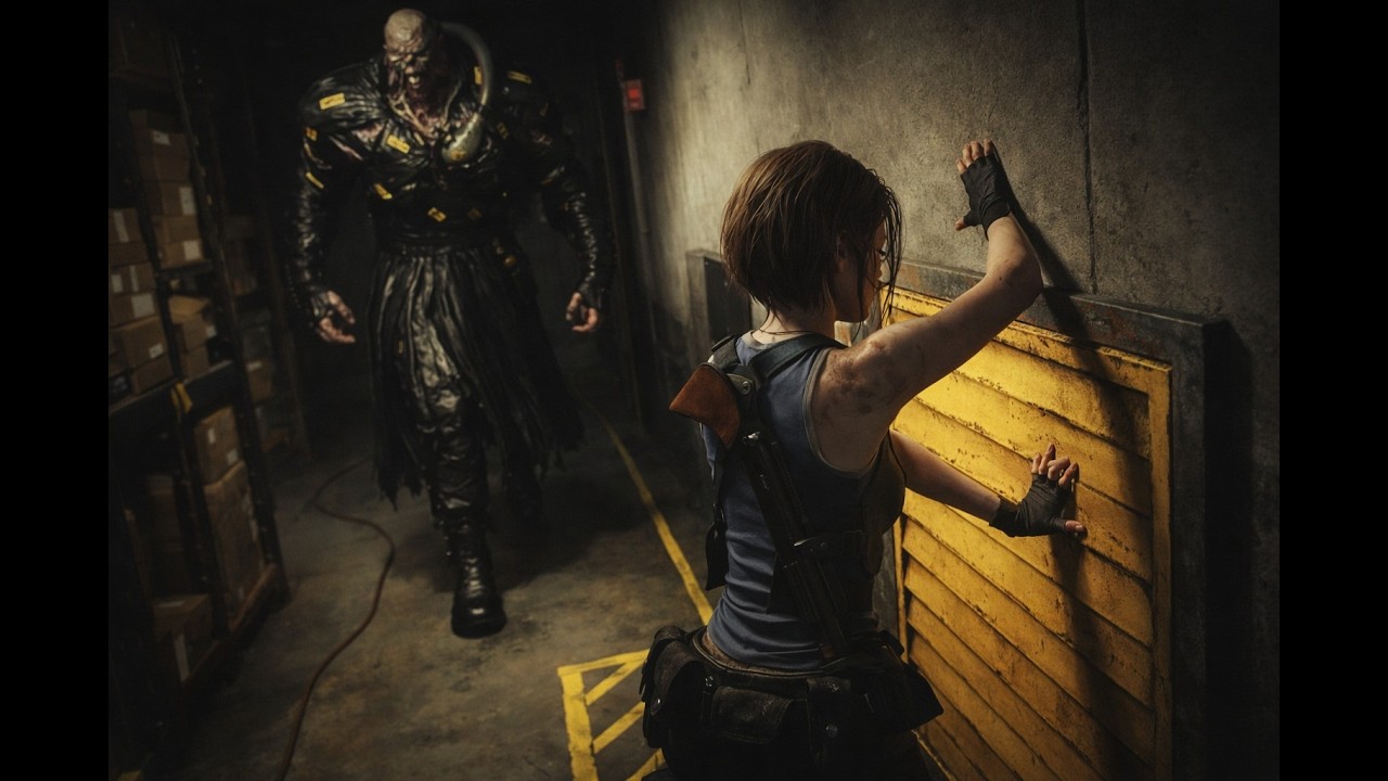RESIDENT EVIL 3 (Part 2) Little Yellow Trap Door
